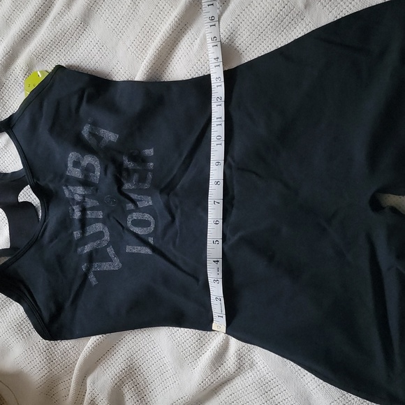 COPY - Zumba Wear Zumba Glam Open Back Black Bodysuit  in L Lovely - Picture 11 of 13